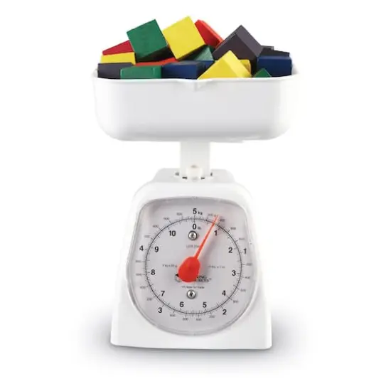 Learning Resources&reg; White Platform Scale {3}