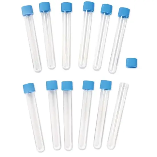 Learning Resources&reg; 12 Pack Capped Plastic Test Tubes, 3 Sets {1}