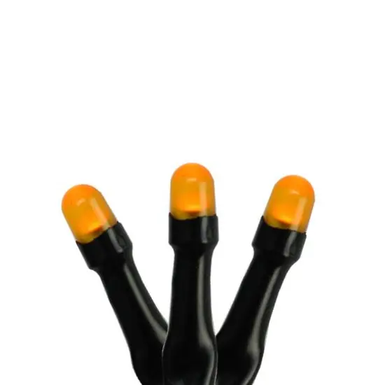 15ct. Orange Micro LED Halloween Lights {1}