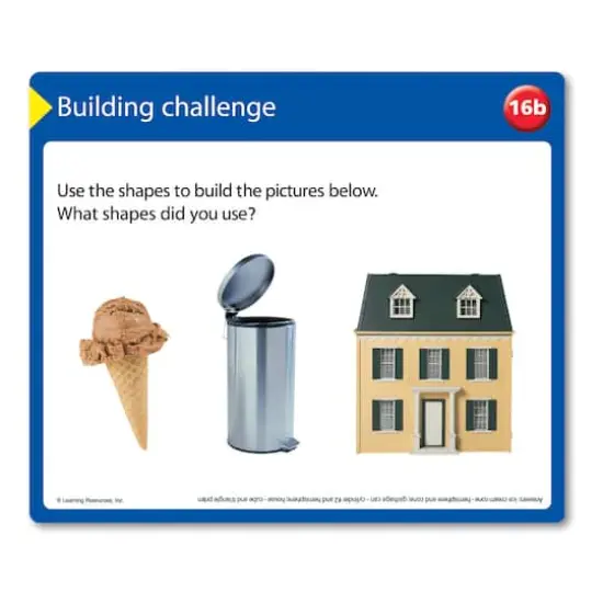 Learning Resources&reg; Everyday Geometric Shapes Activity Set {4}