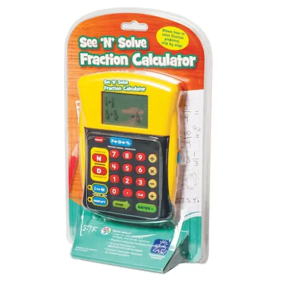 See 'N' Solve Fraction Calculator {3}