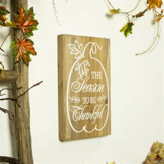 Glitzhome&reg; Medium Glass Pumpkin, Multicolor Stripes {5}