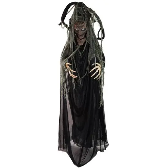 7ft. Animated Tree Man with Lighted Eyes Halloween Decoration {1}