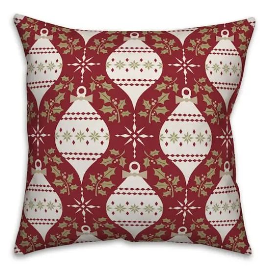 Designs Direct Jingle All The Way 18x18 Throw Pillow {3}