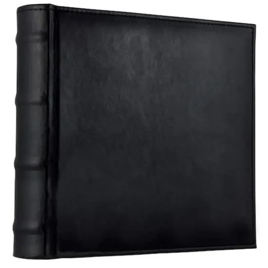 Recollections&reg; Black Bamboo Photo Album {4}