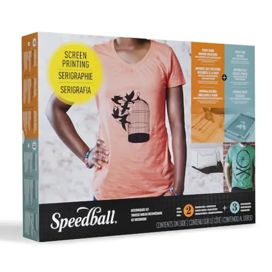 Speedball&reg; Super Value Fabric Screen Printing Kit {1}