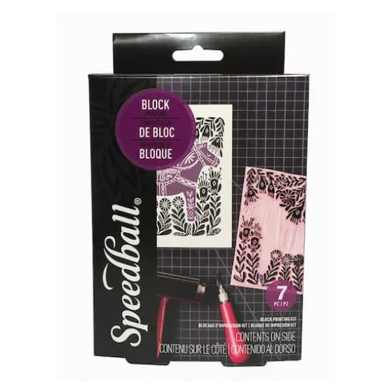 Speedball&reg; Super Value Block Printing Starter Kit {1}