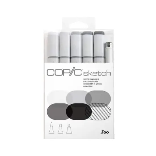 Copic&reg; Sketching Grays Sketch Marker Set {4}