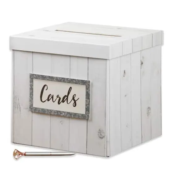 Kate Aspen&reg; Rustic Wood Gift Card Box {1}