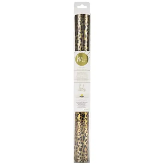 Heidi Swapp&reg; Minc&reg; 6ft. Leopard Reactive Foil Roll {3}