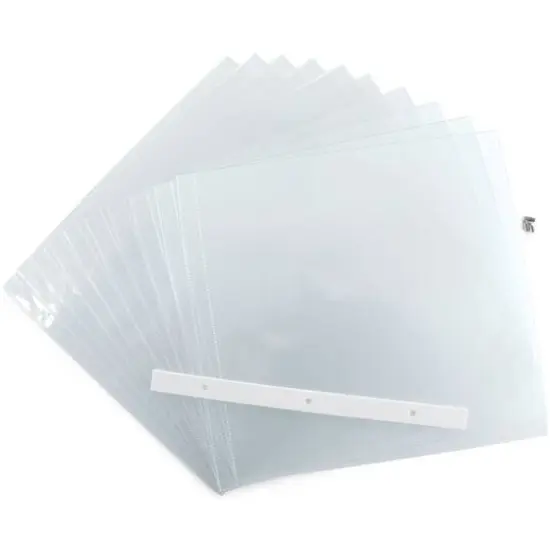 Colorbok&reg; 12" x 12" Top-Loading Page Protectors, 10ct. {3}
