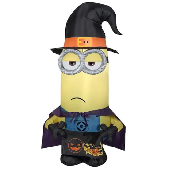 3.5ft. Airblown&reg; Inflatable Halloween Kevin as Witch {1}