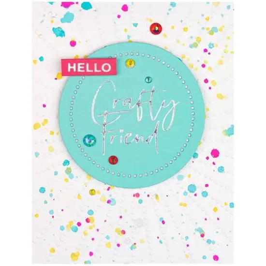 Spellbinders&reg; Sun Rays Embossing Folder {6}