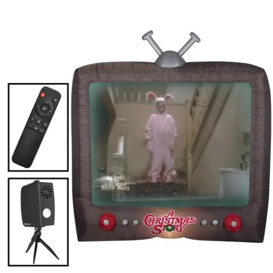 8ft. Living Projection Airblown&reg; Inflatable A Christmas Story {1}