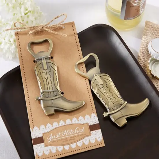 Kate Aspen&reg; Just Hitched Cowboy Boot Bottle Opener, 4ct. {4}