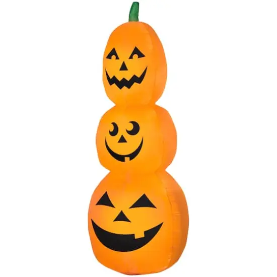3.5ft. Airblown&reg; Inflatable Halloween Pumpkin Stack Scene {1}