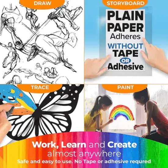 Kids Cling-rite Dry Erase Roll {5}