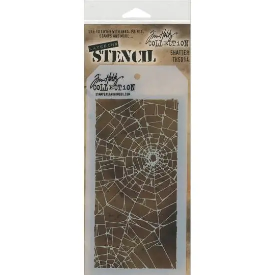 Stampers Anonymous Tim Holtz&reg; Shatter Layered Stencil {1}