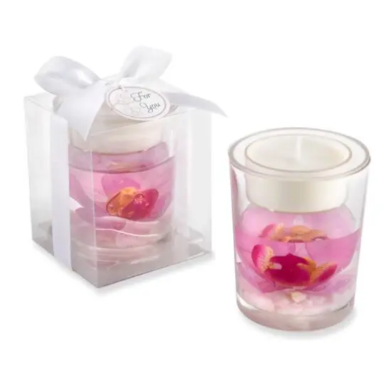 Kate Aspen&reg; Elegant Orchid Tea Light Holder, 4ct. {1}