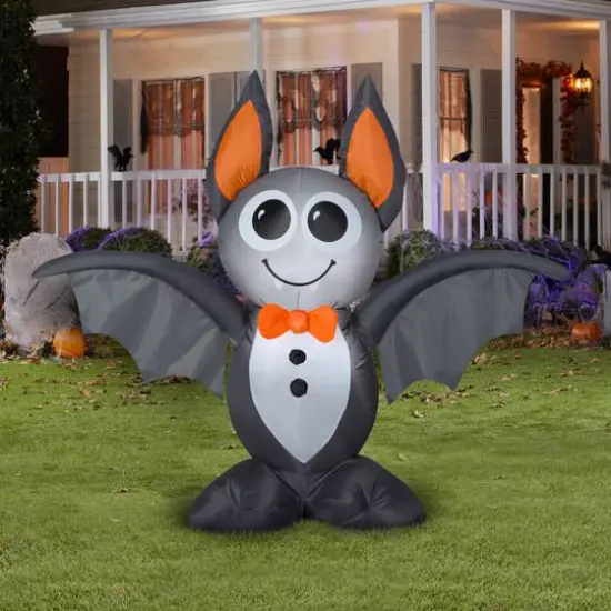 3.5ft. Airblown&reg; Inflatable Halloween Vampire Bat {3}