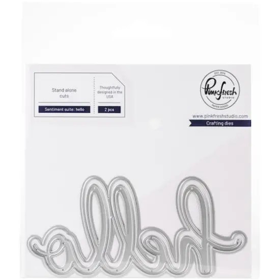 Pinkfresh Studio Mega Hello Die Set {1}