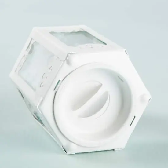 Kate Aspen® White Hexagon Mini Metal Lantern, 6ct. {10}