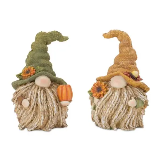 Fall Harvest Gnome Figurine Set {3}