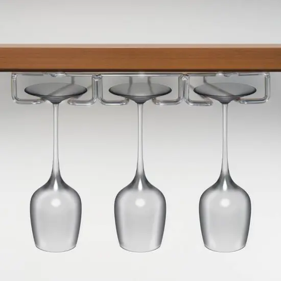 Sorbus Under Cabinet Stemware Rack {6}