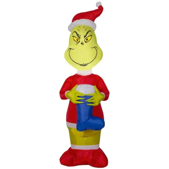 4ft. Airblown&reg; Inflatable Christmas Grinch {1}