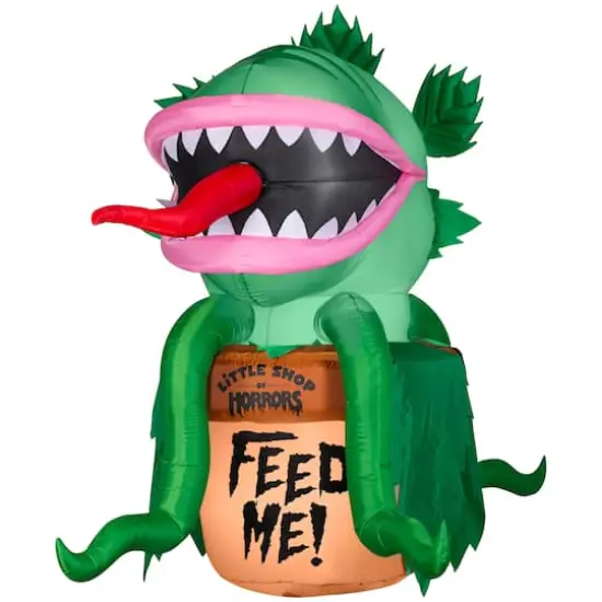 7.25ft. Animated Airblown® Inflatable Halloween Audrey from Little Shop of Horrors {1}