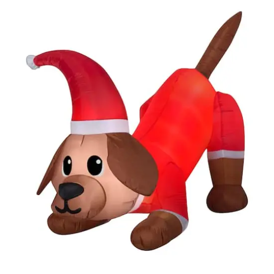 4.5ft. Animated Airblown&reg; Inflatable Tail Wagging Dog {1}