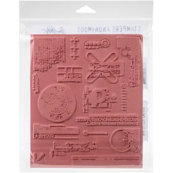 Stampers Anonymous Tim Holtz&reg; Mini Glitch Cling Stamps {3}