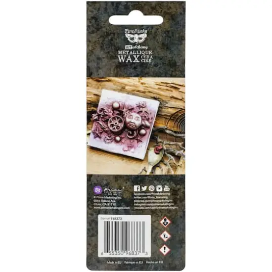 Finnabair&reg; Art Alchemy Metallique Wax, 0.68oz. Burgundy {4}