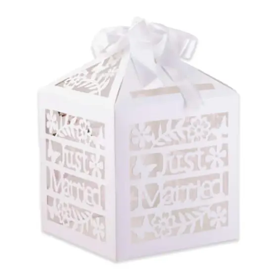 Kate Aspen&reg; Just Married Birdcage Card Box {1}