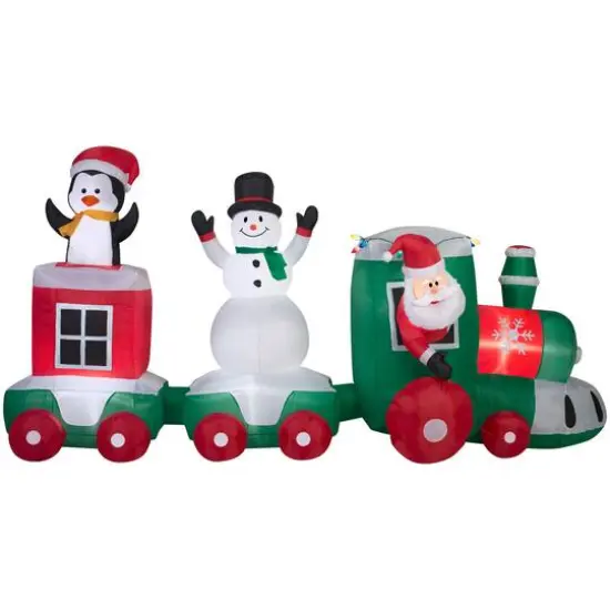 5.5ft. Airblown&reg; Inflatable Train Scene {1}