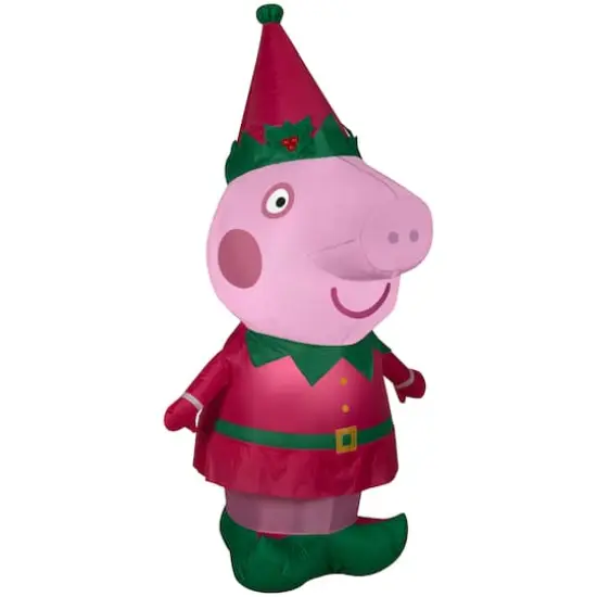 3.5ft. Airblown&reg; Inflatable Christmas Peppa Pig {1}