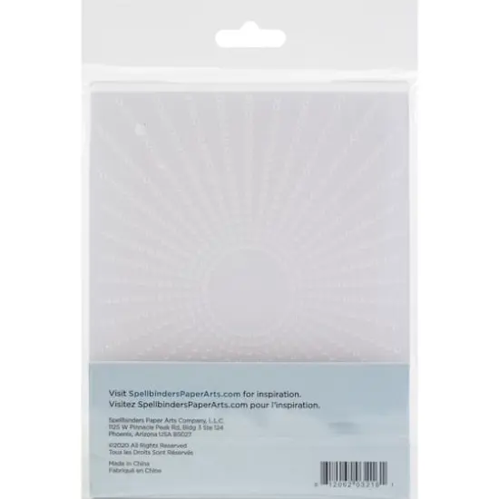 Spellbinders&reg; Sun Rays Embossing Folder {5}