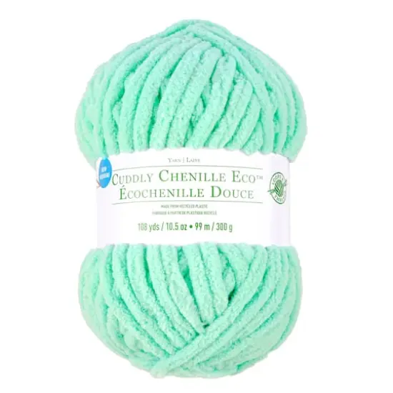 Cuddly Chenille Eco&trade; Yarn by Loops & Threads&trade; Seafoam {1}