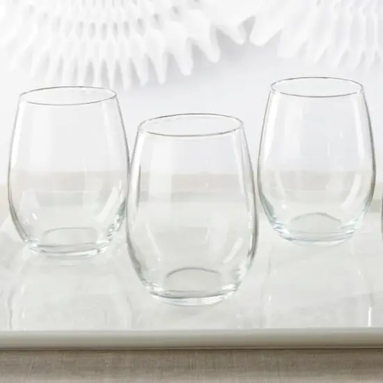 Kate Aspen&reg; D.I.Y Stemless Wine Glasses, 4ct. {3}