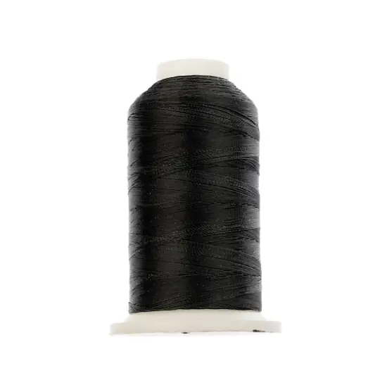 John Bead Good Thread 500m Black Bonded Nylon Beading Thread {4}