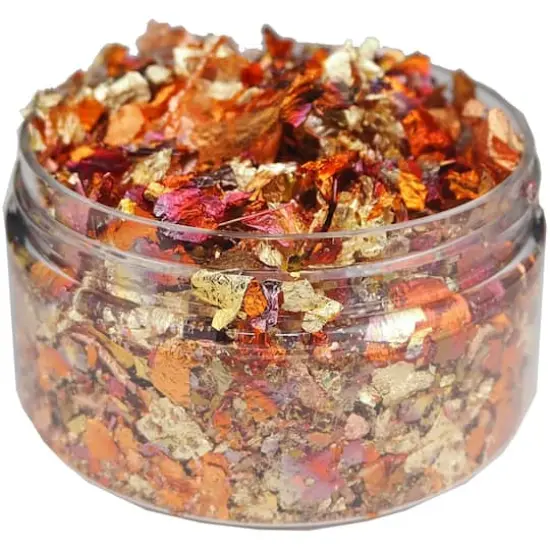Creative Expressions Cosmic Shimmer Gilding Flakes, 100mL Red Blaze {1}