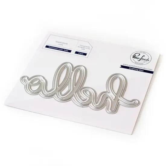 Pinkfresh Studio Mega Hello Die Set {3}