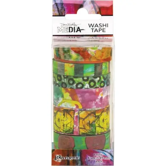 Dina Wakley Media No. 4 Washi Tape Set {1}