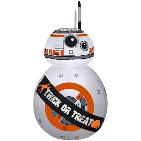 3.5ft. Airblown&reg; Inflatable Halloween Star Wars BB-8 with Banner {1}