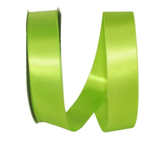 JAM Paper 1.5" x 100yd. Double Face Satin Ribbon Yellow {2}