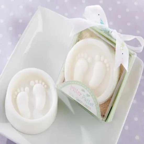 Kate Aspen&reg; Pitter Patter Baby Shower Soaps, 4ct. {3}