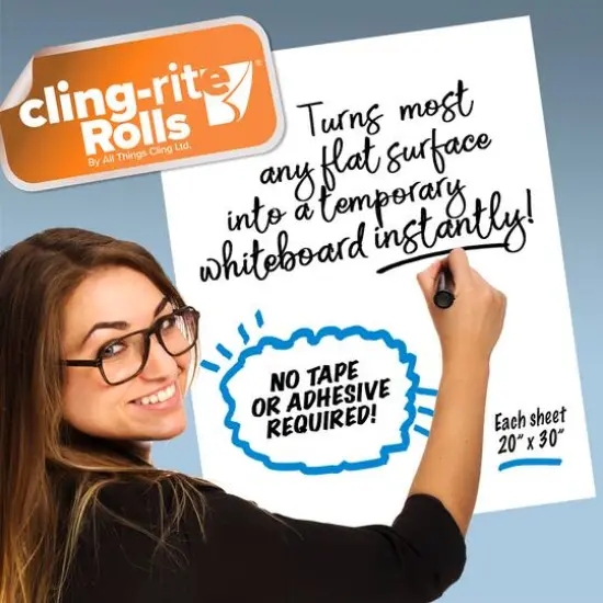 Cling-rite Dry Erase Economy Roll {10}