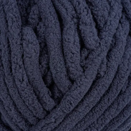 Cuddly Chenille Eco&trade; Yarn by Loops & Threads&trade; Navy Blue {3}
