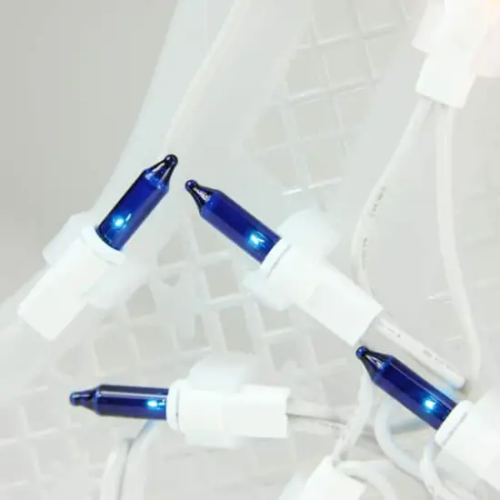 14.5" Red & Blue Lighted American Flag Window Silhouette Decoration {6}