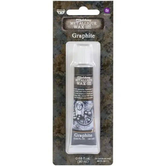 Finnabair&reg; Art Alchemy Metallique Wax, 0.68oz. Graphite {1}